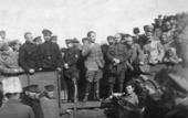 Переезд правительства ДВР в Читу. Выступает А.М.Краснощеков. 1920